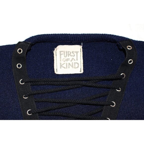 LF Furst of a Kind - Repurposed Vintage Grandpa Sweater, Large - Picture 6 of 10